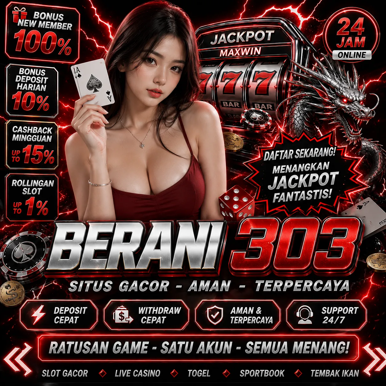BERANI303Banner